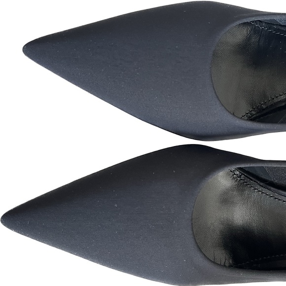 【PRADA】Black Tessa Tech Pointed Pump 36.5(23.5cm) - Picture 3 of 6